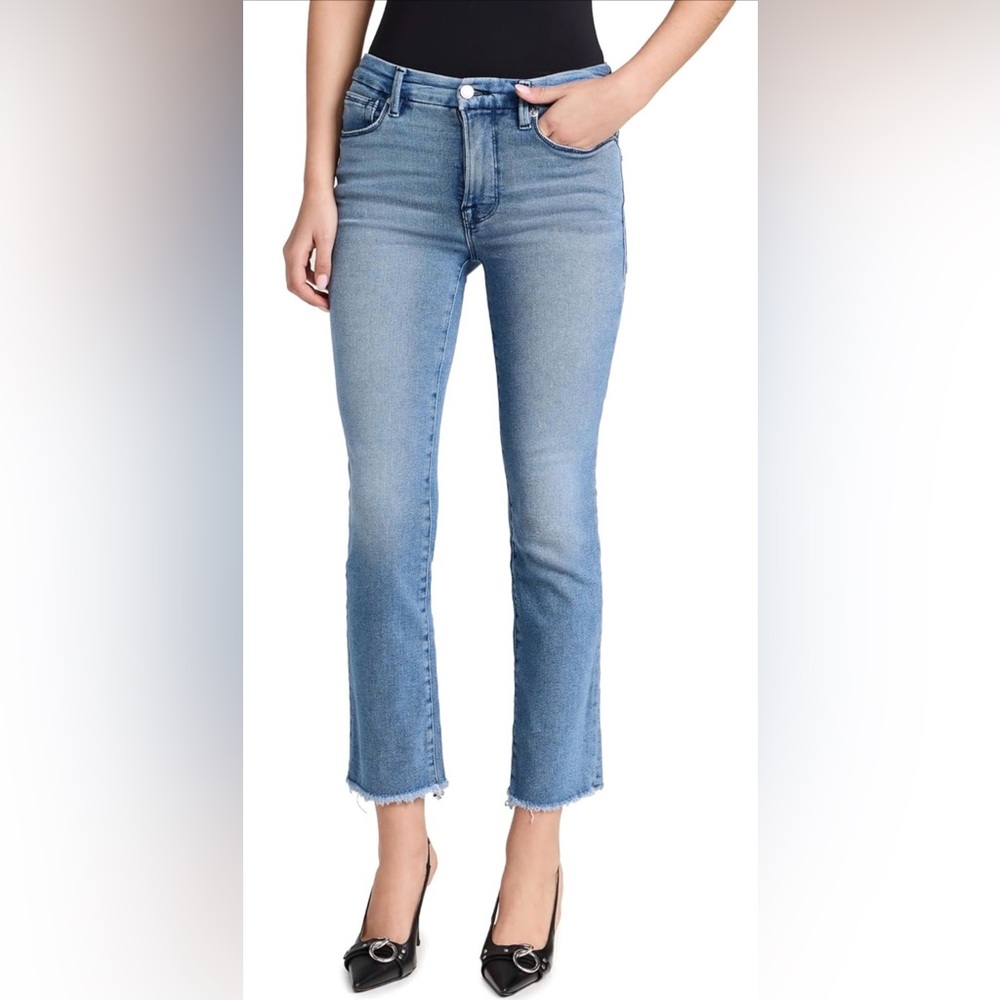 NWT GOOD AMERICAN Good Legs Straight Leg Jeans 12